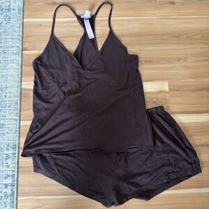 Sleek Stitch Camisole & Shorts Set SAVAGE X FENTY